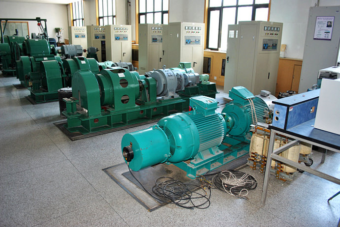 山西某热电厂使用我厂的YKK高压电机提供动力